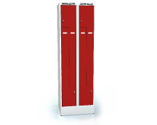 Cloakroom locker Z-shaped doors ALDOP 1920 x 600 x 500